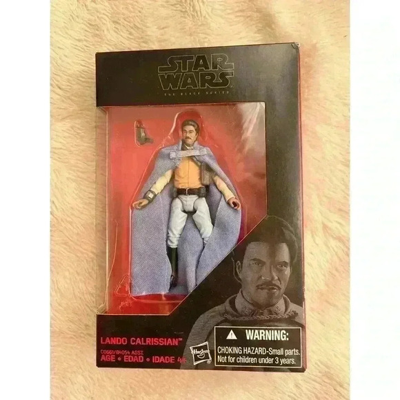 STAR WARS The Black Series LANDO CALRISSIAN 3-3/4” Action Figure Disney Hasbro - Picture 1 of 5